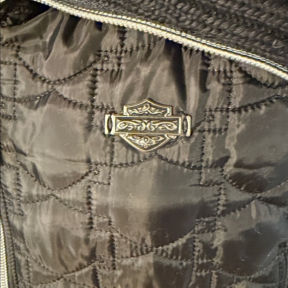 Harley Davidson Ladies Reversible Puffer Jacket. Large. - Picture 4 of 15